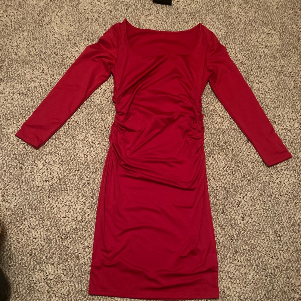 Red dress